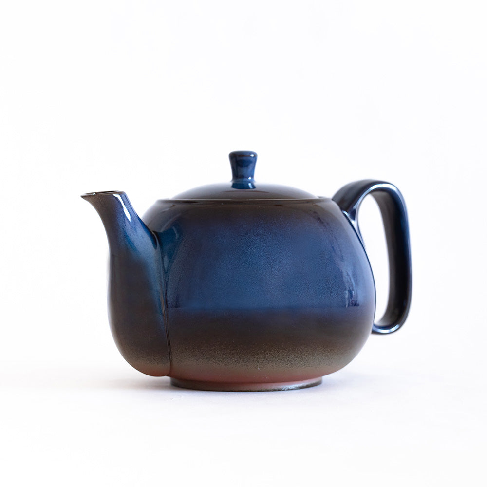 珈琲急須 コバルトブルー 常滑焼